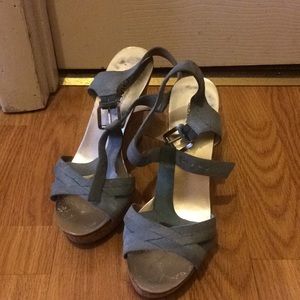 Michael Kors wedge cork women’s size 6 1/2